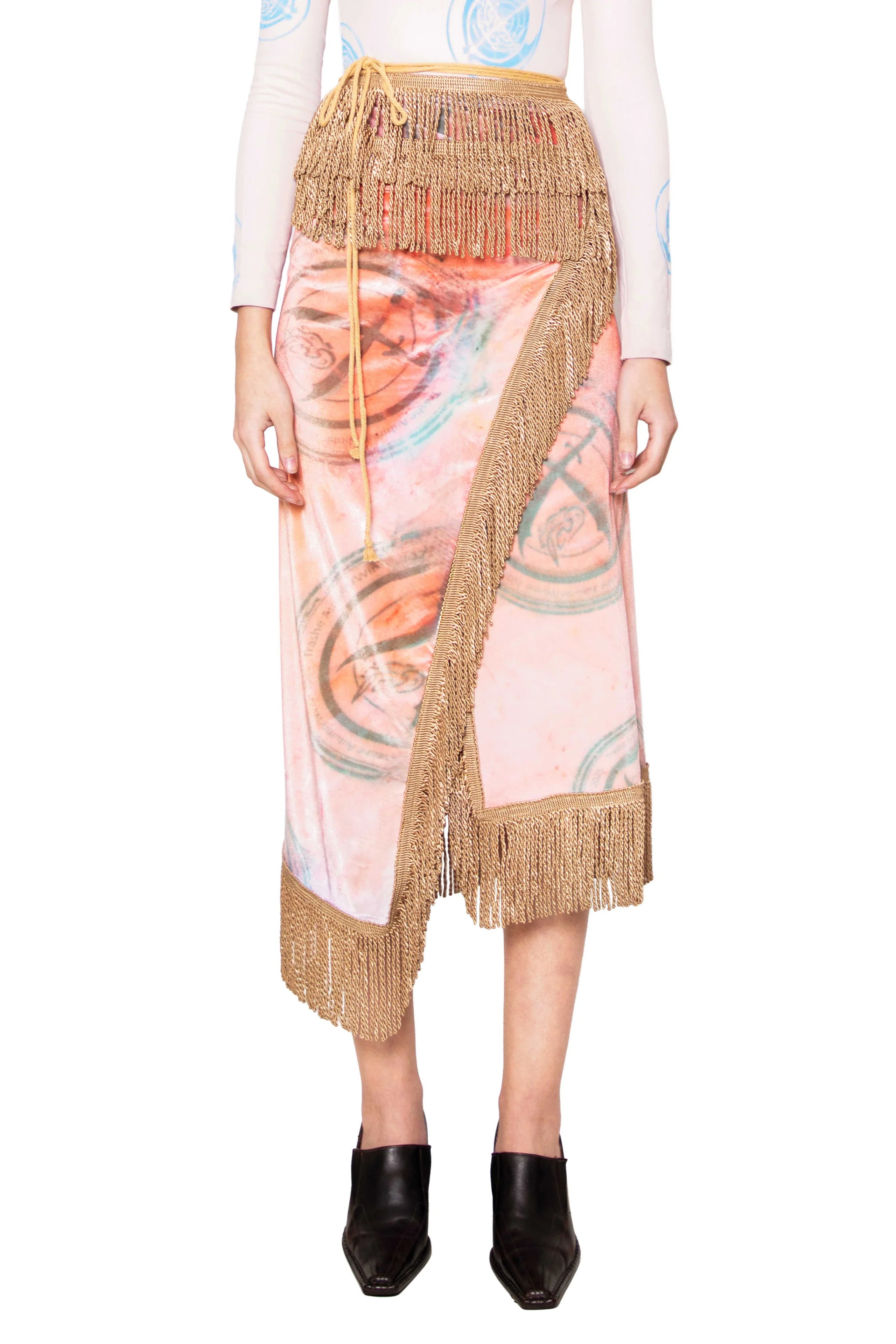 Khetem Wrap Maxi Skirt
