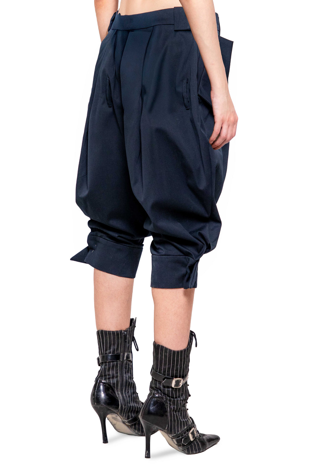 Bahhara Shirwal Dark Navy Trousers